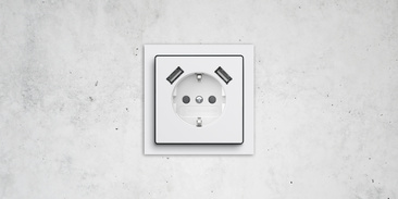 SCHUKO® USB-Steckdose bei Elektrobau GmbH in Breitungen
