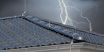 Äußerer Blitzschutz bei Elektrobau GmbH in Breitungen